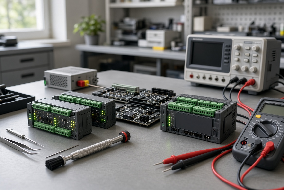 تعمیر ماژول‌های ورودی/خروجی (I/O)